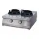 Gastro Wok Herd - 2 x 28.5 Kochringe - Doppeleinheit - 90 cm Tief - Gas - Maxima 09398546 - 09398546