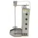 Gastro Dönergrill - 4 Brenner - 50 kg Fleisch - Gas - Maxima 09370230 - 09370230