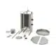 Gastro Dönergrill - 2 Brenner - 20 kg Fleisch - Elektrisch - Maxima 09370260 - 09370260