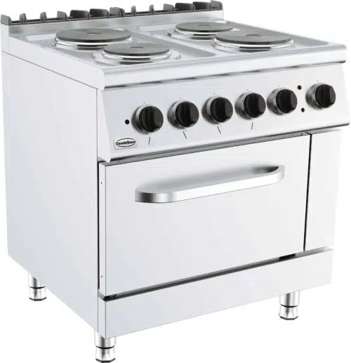 Base 700 Elektroherd 4 Platten mit El. Backofen | Combisteel 7178.0435 - 7178.0435