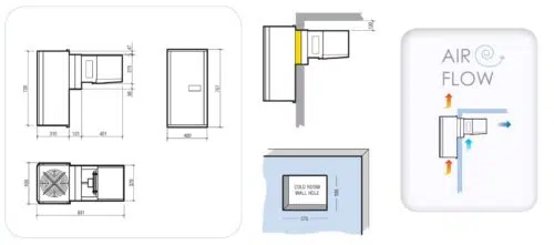 Kuhlaggregate huckepack 6-10,4 m3 small | Combisteel 7492.0125 - 7492.0125