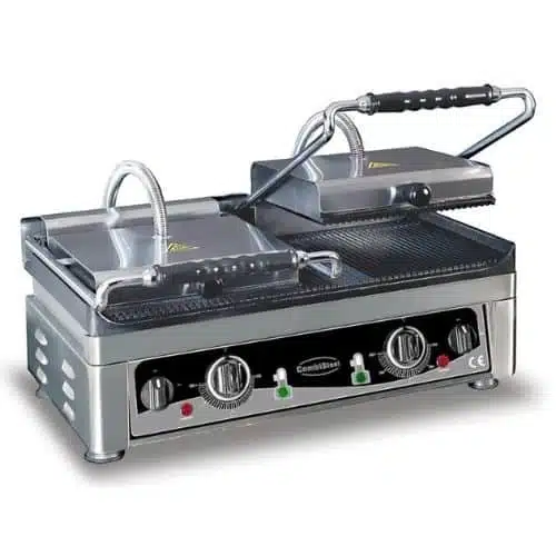Kontaktgrill doppelt gerillt | Combisteel 7491.0025 - 7491.0025