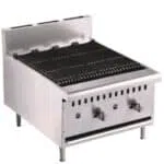 Gasgrill Lavastein | 18 kW | B615xT800xH590 mm | Combisteel 7455.0900 - 7455.0900
