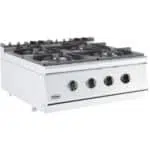 Combisteel Gasherd 4 Br. - 4x 6,5 kW - 7178.0205 - 7178.0205