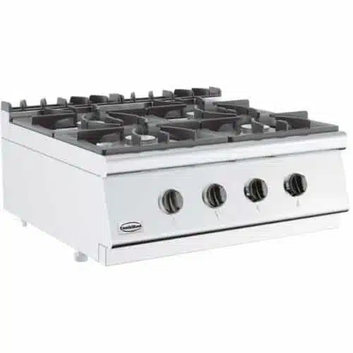 Combisteel Gasherd 4 Br. - 4x 6,5 kW - 7178.0205 - 7178.0205