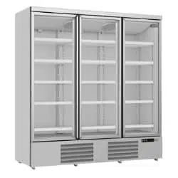 Combisteel Kühlschrank 3 glastüren JDE-1530R - 7455.2205 - 7455.2205
