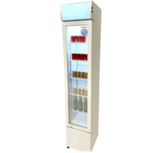 Combisteel Kühlschrank glastür schmal 105 liter - 7455.1385 - 7455.1385