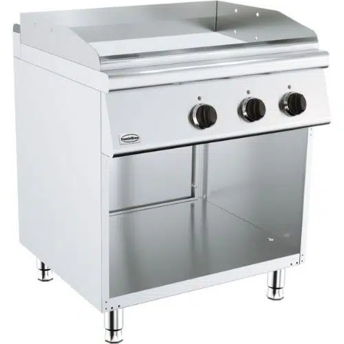 Gastro Grillplatte CHROME - 7.2 kW - 400V - BASE 700 - Combisteel 7178.0490 - 7178.0490
