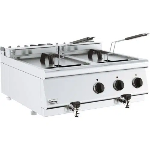 Combisteel Gastro Elektrofritteuse 2 x 10 liter - 15 kW - 400V - 7178.0290 - 7178.0290