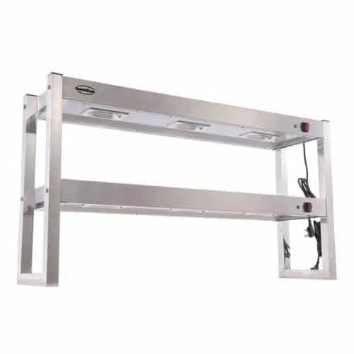 Aufsatzbord Halogen beheizt 2 stufig 1500 Selbstmontage | Combisteel 7539.0055 - 7539.0055
