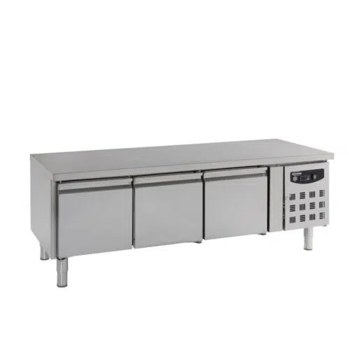 Combisteel Kühltisch 650 hoch 3 türen - B1795xT700xH650mm - 7450.0760 - 7450.0760