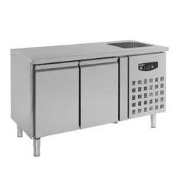 Combisteel Kühltisch spülbecke 2 türen 700 - 7450.0210 - 7450.0210