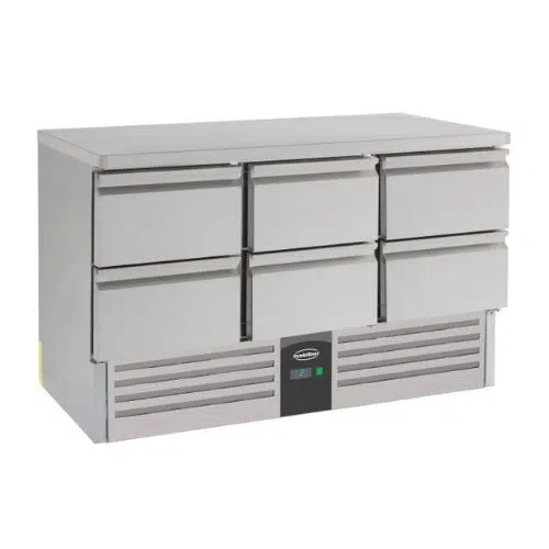 Combisteel Kühltisch 6 Schubladen - 7950.0113 - 7950.0113