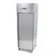 Maxima Gastro Tiefkühlschrank 400 Liter – Edelstahl – -22°C – 3 Einstellbare Regale – auf Rädern - 09400136 - 09400136