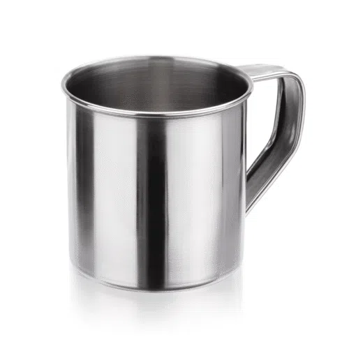 Becher Set, 0,35 ltr., Ø 8,5 cm, Höhe 8,5 cm, Set á 6 Stück, Chromnickelstahl - 1005035 - 1005035 Becher Set, 0,35 ltr., Ø 8,5 cm, Höhe 8,5 cm, Set á 6 Stück, Chromnickelstahl - 1005035 - 1005035
