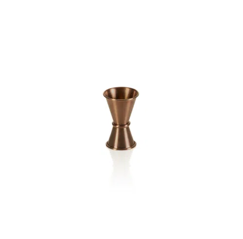 Jigger, 15 / 30 ml, Ø 4,5 cm, Höhe 7 cm, bronze, Chromnickelstahl, PVD Beschichtung - 1008200 - 1008200