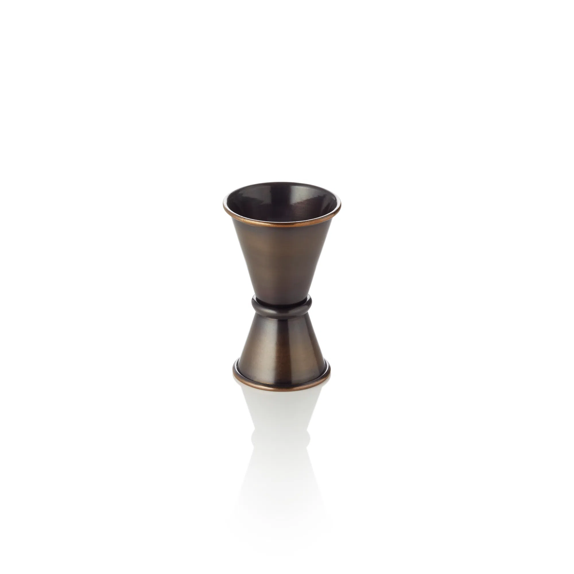 Jigger, 15 / 30 ml, Ø 4,5 cm, Höhe 7 cm, antique, Chromnickelstahl, PVD Beschichtung - 1008500 - 1008500 Jigger, 15 / 30 ml, Ø 4,5 cm, Höhe 7 cm, antique, Chromnickelstahl, PVD Beschichtung - 1008500 - 1008500