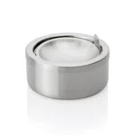 Druckaschenbecher - Ø 11,5 cm - Edelstahl - 1113115 - 1113115