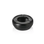 Windaschenbecher - Ø 9,5 cm - schwarz pulverbeschichtet - Edelstahl - 1115009 - 1115009