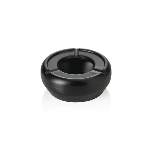 Windaschenbecher - Ø 9,5 cm - schwarz pulverbeschichtet - Edelstahl - 1115009 - 1115009