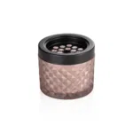 Windaschenbecher - Ø 9,5 cm - taupe - Glas - Metall - 1119309 - 1119309