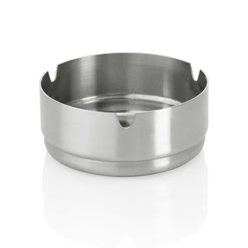 Aschenbecher - Ø 8 cm - Chromnickelstahl - 1120080 - 1120080