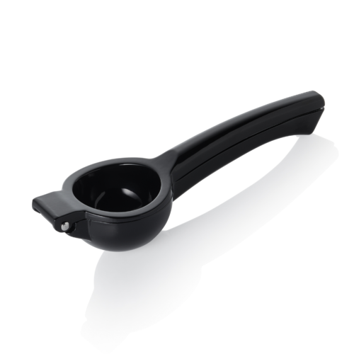 Zitruspresse, Ø 6 cm, 22 x 7,5 cm, schwarz, Aluguss - 1401022 - 1401022