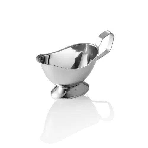Sauciere, 240 ml, 18,5 x 8,5 x 10,5 cm, Chromnickelstahl 18/8 - 1419024 - 1419024