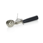 Portionierer, 20,5 cm, Ø 5 cm, schwarzer Griff, Chromnickelstahl 18/8, Polypropylen - 1442048 - 1442048