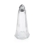 Salz-/Pfefferstreuer Set, Ø 4,5 cm, Höhe 11 cm, Set á 12 Stück, Edelstahl, Glas - 1479000 - 1479000