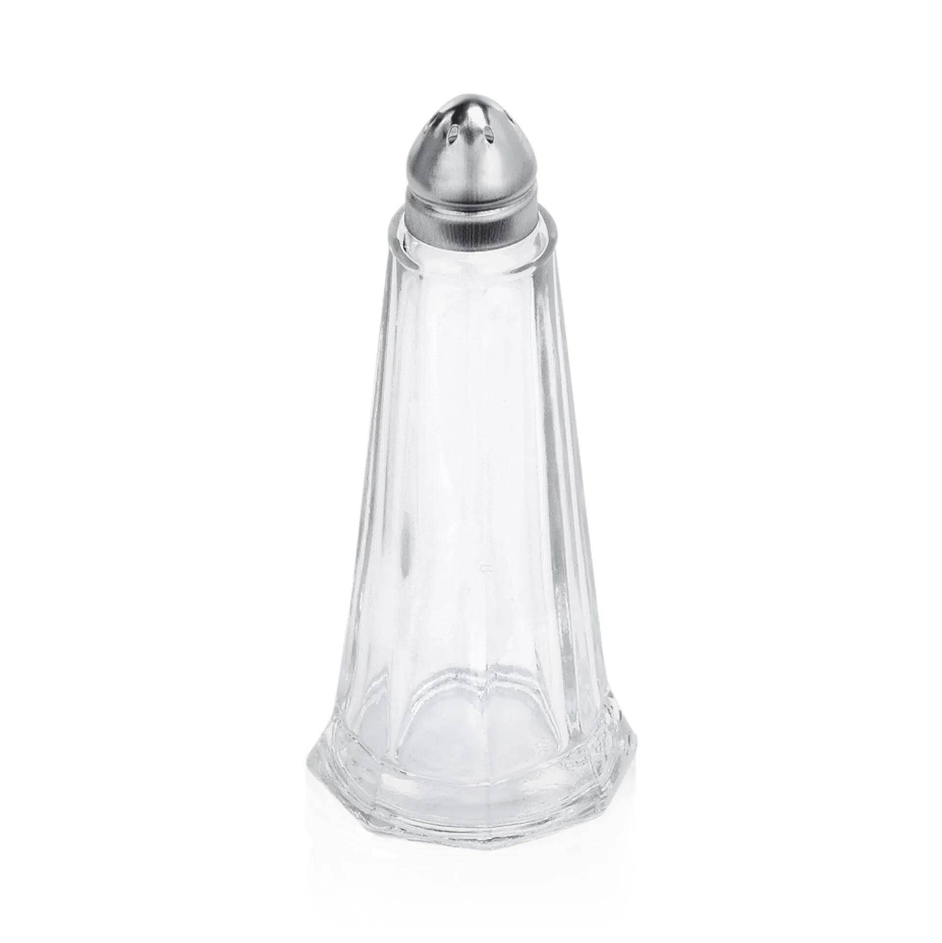 Salz-/Pfefferstreuer Set, Ø 4,5 cm, Höhe 11 cm, Set á 12 Stück, Edelstahl, Glas - 1479000 - 1479000 Salz-/Pfefferstreuer Set, Ø 4,5 cm, Höhe 11 cm, Set á 12 Stück, Edelstahl, Glas - 1479000 - 1479000