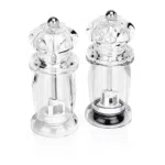 Salz-/Pfeffermühlen Set, Höhe 14 cm, Acryl, Keramik - 1485002 - 1485002