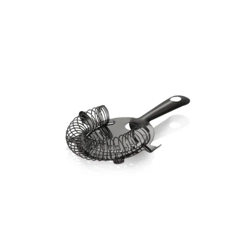 Barsieb, Ø 8 cm, 15 cm, schwarz, Chromnickelstahl, PVD Beschichtung - 1516108 - 1516108