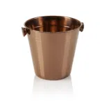 Mini Eiseimer, Ø 14 cm, Höhe 13 cm, 1 ltr., PVD bronze, Chromnickelstahl - 1526214 - 1526214