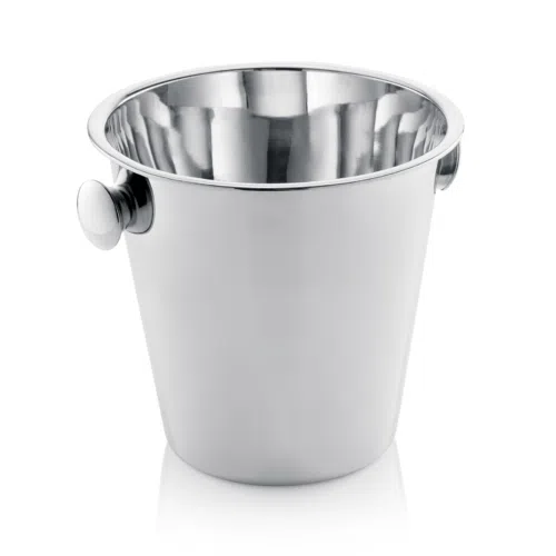 Wein-/Sektkühler, Ø 21,5 cm, Höhe 20 cm, Chromnickelstahl 18/10 - 1530021 - 1530021