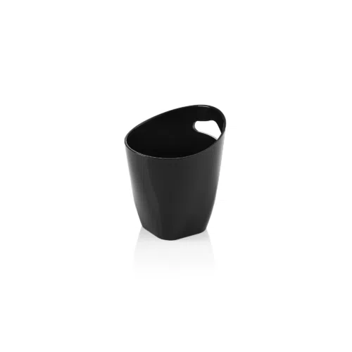 Flaschenkühler, Ø 9,5 cm, Höhe 11 cm, 0,4 ltr., schwarz - 1530041 - 1530041