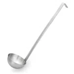 Schöpfkelle Set, Ø 6 cm, 26 cm, mit angepunktetem Hakenstiel, Set á 4 Stück, Chromnickelstahl - 1589060 - 1589060
