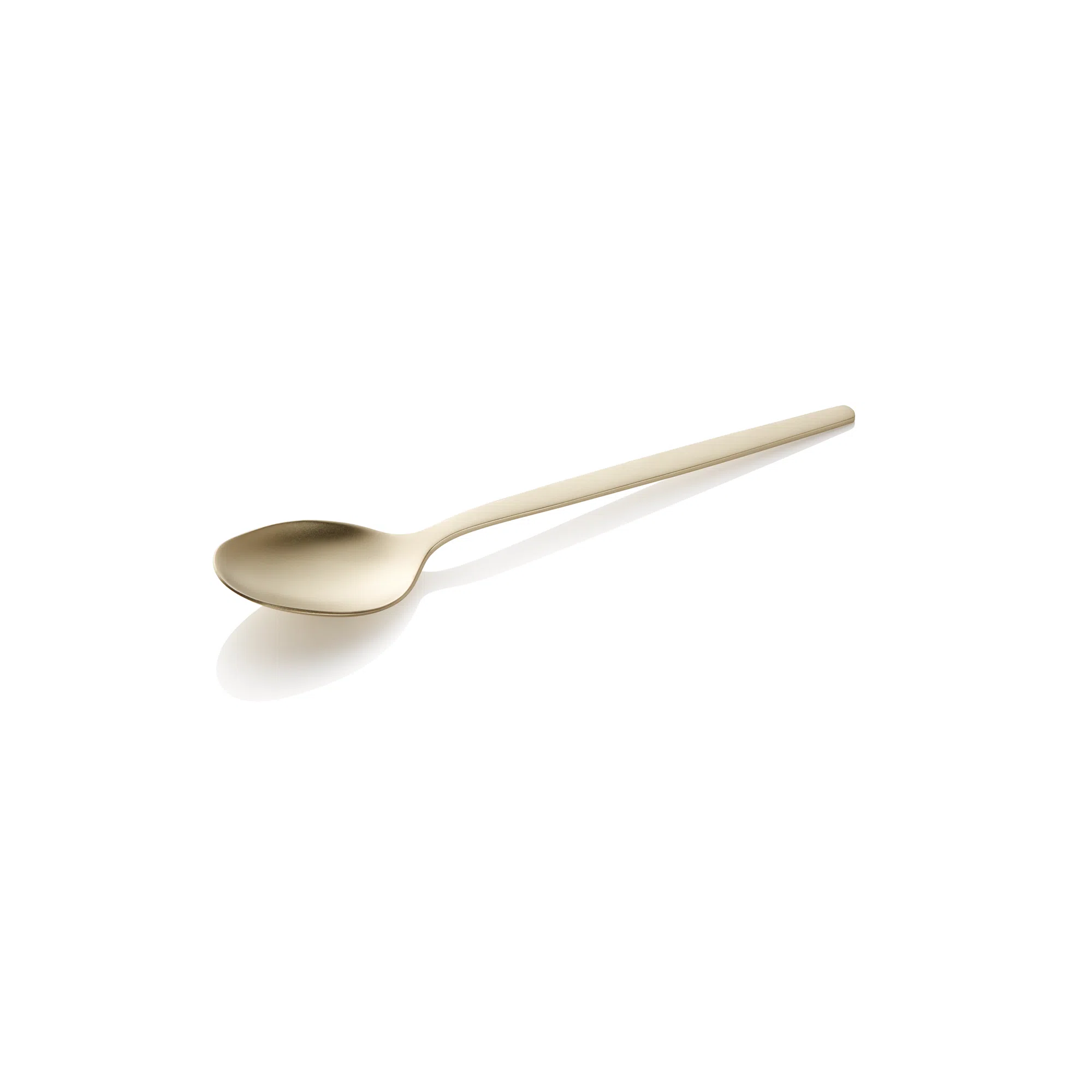 Kaffeelöffel Set ALEX CHAMPAGNE, mit champagner, matter PVD Beschichtung, 13,5 cm, Set á 12 Stück, Chromnickelstahl 18/10 - 1612003 - 1612003 Kaffeelöffel Set ALEX CHAMPAGNE, mit champagner, matter PVD Beschichtung, 13,5 cm, Set á 12 Stück, Chromnickelstahl 18/10 - 1612003 - 1612003