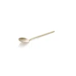 Espressolöffel Set ALEX CHAMPAGNE, mit champagner, matter PVD Beschichtung, 11 cm, Set á 12 Stück, Chromnickelstahl 18/10 - 1612004 - 1612004
