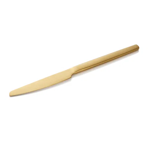 Menümesser Set ALEX GOLD, mit gold, matter PVD Beschichtung, 23 cm, Set á 12 Stück, Chromstahl 13/0 - 1612300 - 1612300