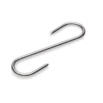 Fleischhaken Set, 12 cm, Set á 12 Stück, Chromnickelstahl - 1650120 - 1650120