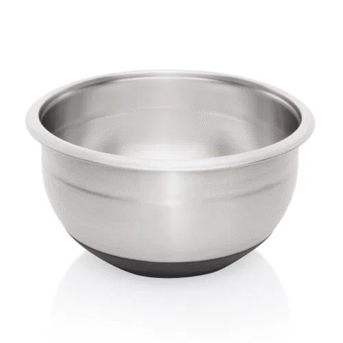 Rührschüssel mit rutschhemmendem Boden, Ø 24 cm, 5 ltr., ohne Skalierung, Chromnickelstahl - 1702240 - 1702240