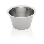 Dariolform Set, 0,1 ltr., Ø 6,5 cm, Set á 12 Stück, Chromnickelstahl - 1804010 - 1804010