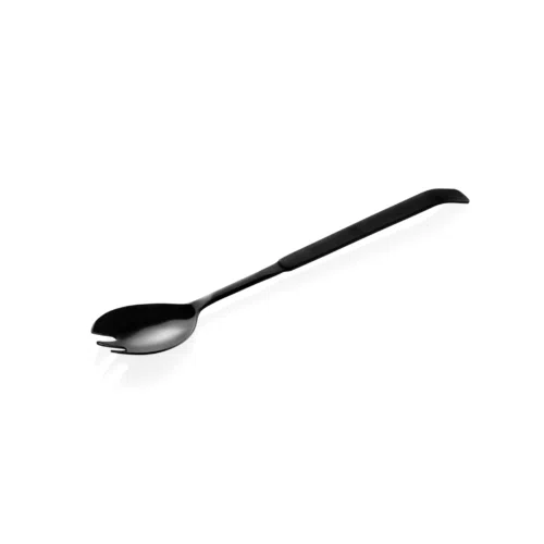 Salatbesteck KITCHEN TOOL 1887, 24 cm, mit schwarzer PVD Beschichtung, Chromnickelstahl - 1887625 - 1887625