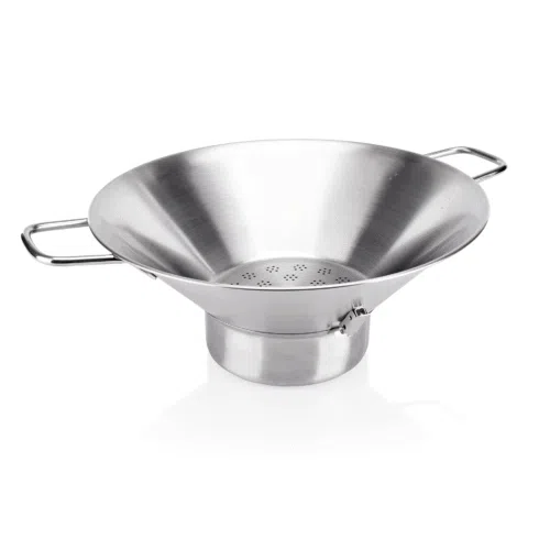 Pommes Frites Seiher, Ø 40 cm, Chromnickelstahl - 2007400 - 2007400