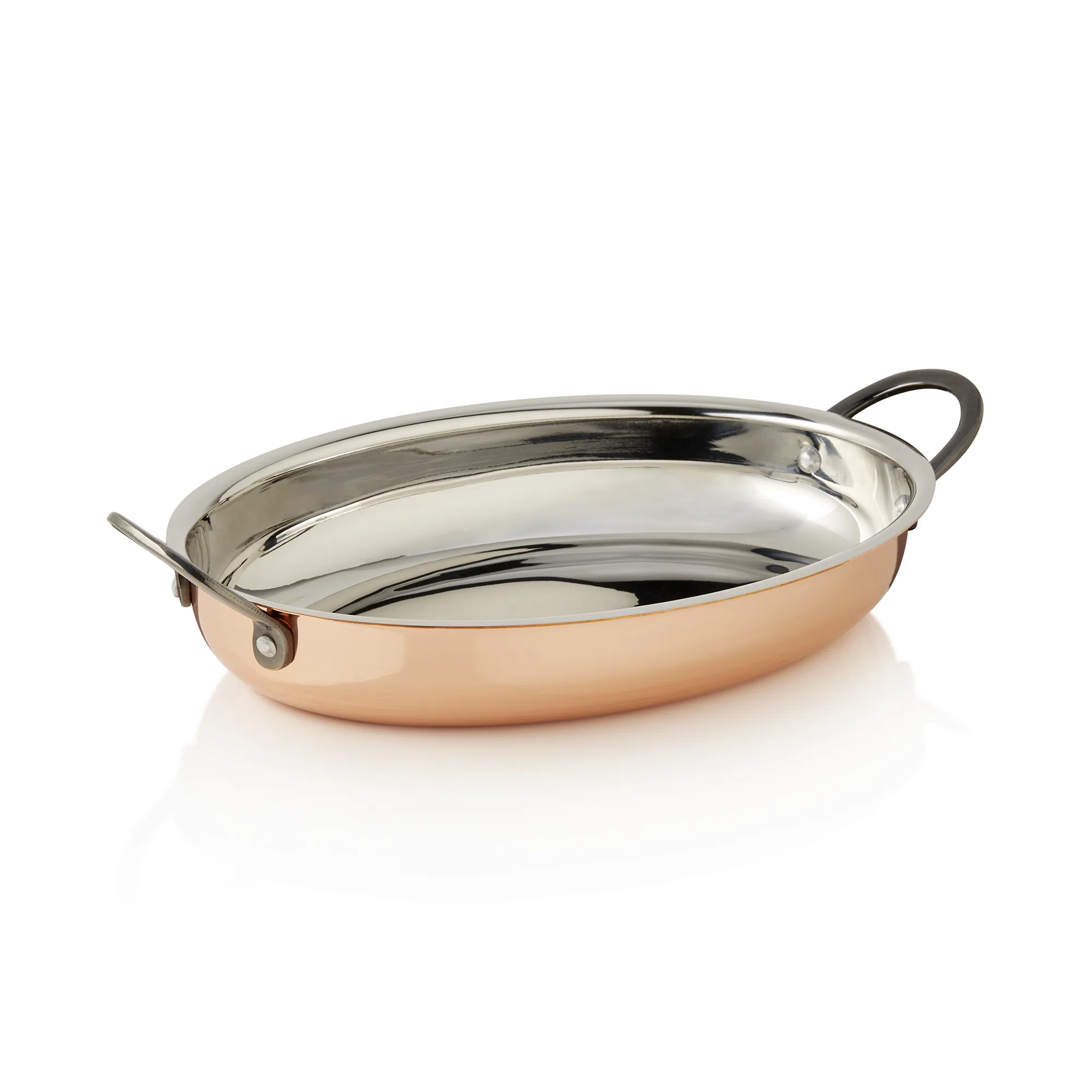 Servierpfanne STEEL & STYLE RUBY, 25 x 18 x 3,5 cm, 0,9 ltr., Kupfer, Messing, Chromnickelstahl - 2022252 - 2022252 Servierpfanne STEEL & STYLE RUBY, 25 x 18 x 3,5 cm, 0,9 ltr., Kupfer, Messing, Chromnickelstahl - 2022252 - 2022252