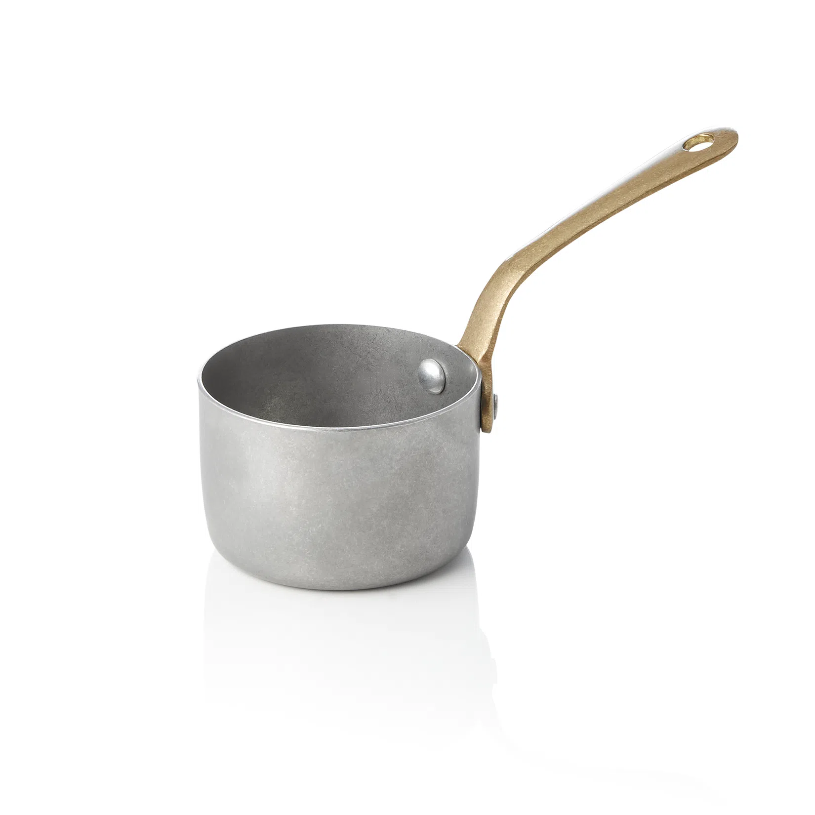 Serviertopf STEEL & STYLE, mit Messinggriff, 140 ml, Ø 7 cm, vintage, Messing, PVD, Chromnickelstahl - 2045007 - 2045007 Serviertopf STEEL & STYLE, mit Messinggriff, 140 ml, Ø 7 cm, vintage, Messing, PVD, Chromnickelstahl - 2045007 - 2045007