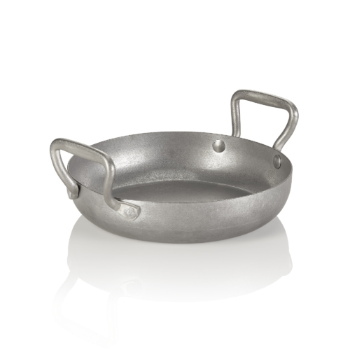 Servierpfanne STEEL & STYLE HERITAGE, Ø 22 cm, 1 ltr., Höhe 5 cm, Chromnickelstahl 18/8 - 2062022 - 2062022
