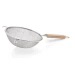 Großküchensieb, Ø 20 cm, Maschenweite 1 mm, Chromnickelstahl - 2071200 - 2071200