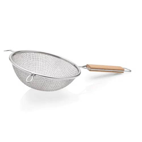 Großküchensieb, Ø 20 cm, Maschenweite 1 mm, Chromnickelstahl - 2071200 - 2071200